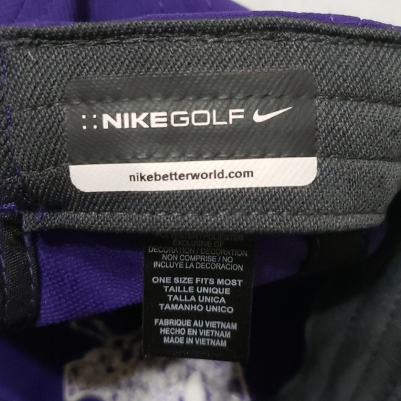 Nike Golf Purple DC Hornet Cap - Picture 6 of 8